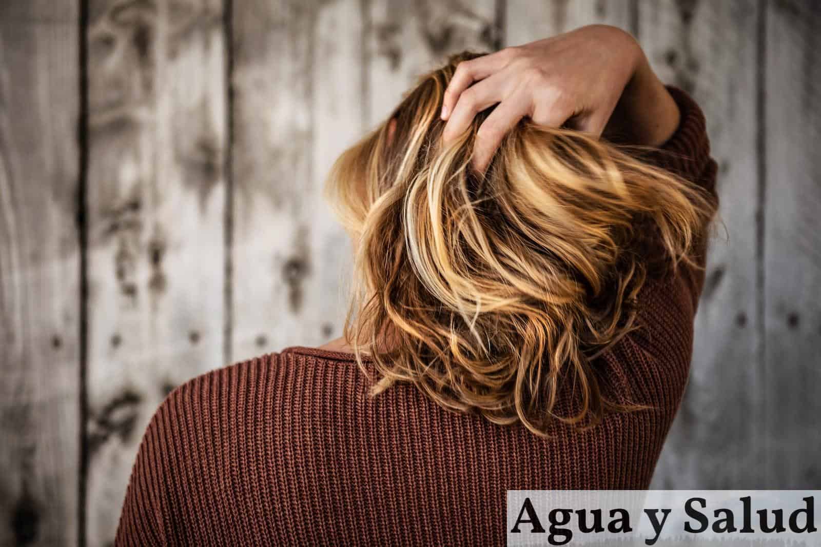 pelo mujer sano
