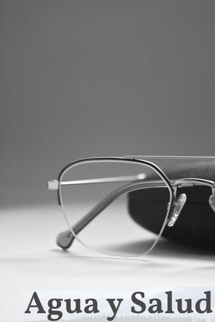eyeglasses on white surface